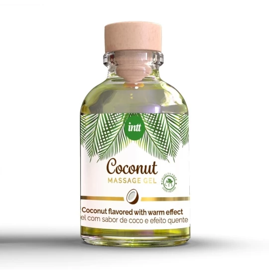 Gel masaj Intt Vegan Warm Coconut 30ml
