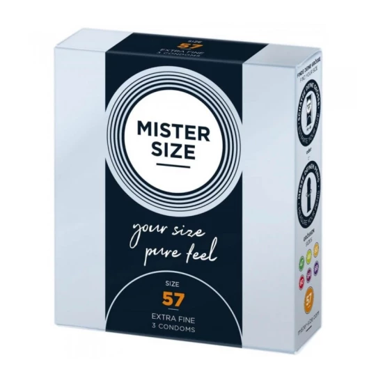 Prezervative Mister 57mm 3buc