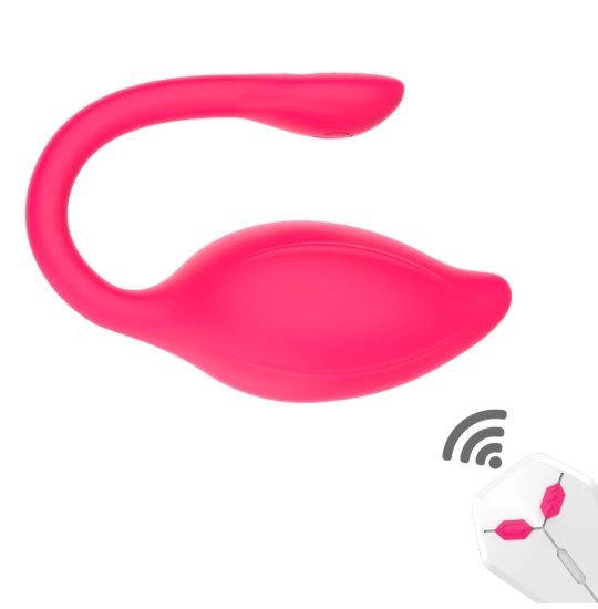 Ou vibrator LoveS Egg with Tail Pink