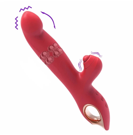 Vibrator LoveS Strong Rabbit Red