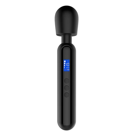 Vibrator LoveS LCD Wand Massager Big Black