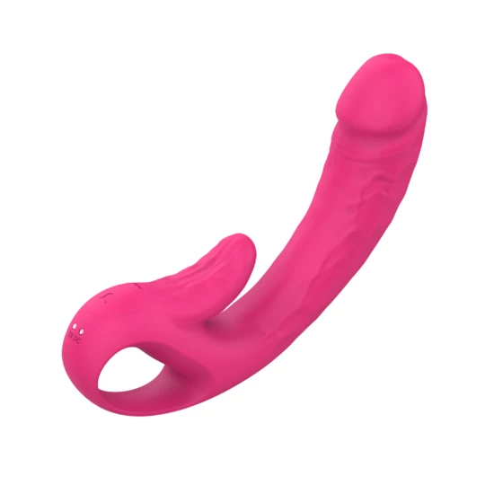 Vibrator LoveS Dual Vibe Heating Pink