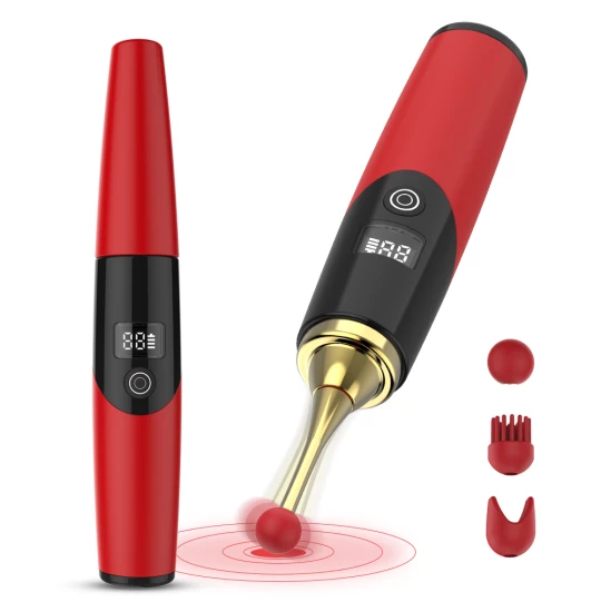 Vibrator LoveS Dual Vibrating Pen Red