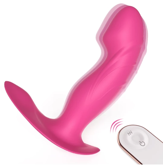 Vibrator Black Knight Remote Pink