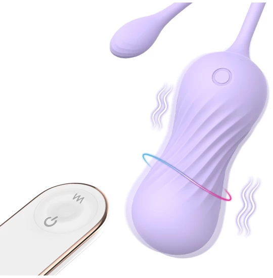 Ou vibrator Twist Egg Remote Purple