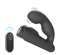 vibrator-gladiator-remote-black