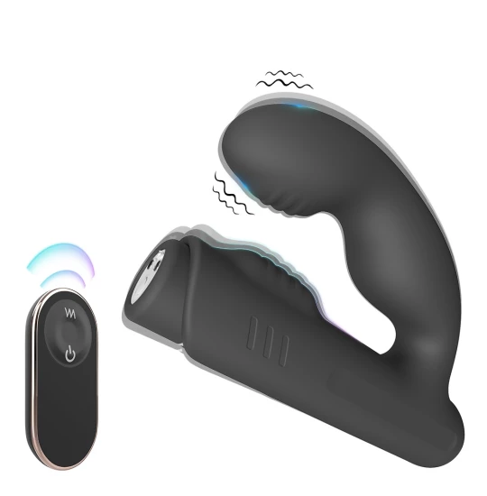 Vibrator Gladiator Remote Black