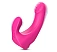 Vibrator Finger Gun Red