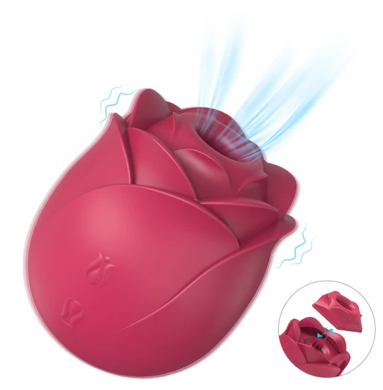 Stimulator Sucking Immortal Flower 2 Red