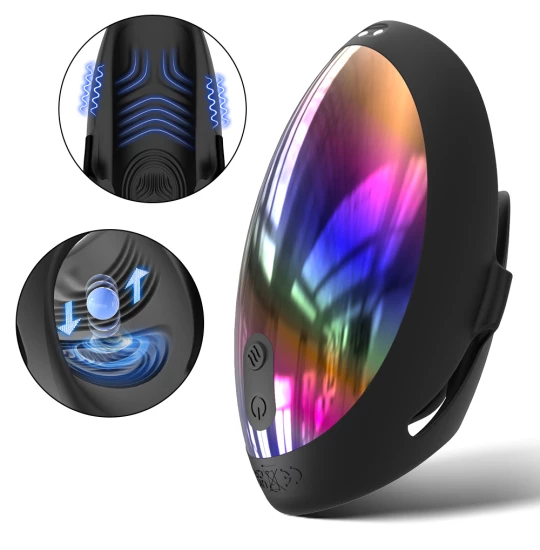 Masturbator Vibrating Batman Black