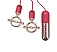 Cleme sfarcuri Forbidden Lock Red