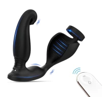 vibrator-prostate-raptor-remote-black