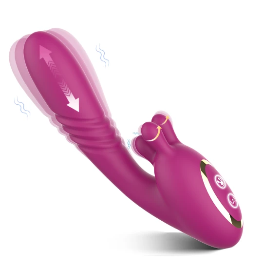 Vibrator Thrusting Layla Red