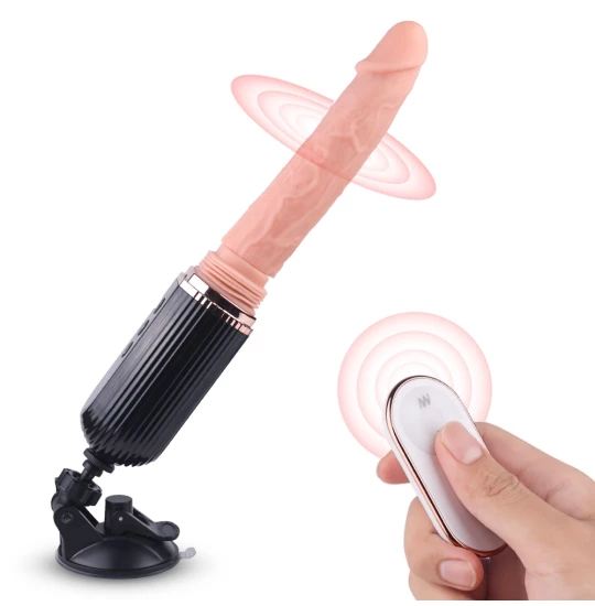 Masina de sex Gatling Plus Remote Flesh