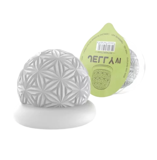 Masturbator Jelly Cup White Green