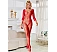 Eross catsuit Diamonds XS/M Red