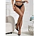 Eross ciorapi Large Mesh XS/M Black