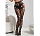 Eross ciorapi Torn Fishnet XS/M Black