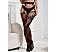 Eross ciorapi Floral Design XS/M Black