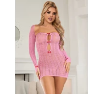 eross-rochie-heart-pattern-xs-m-pink