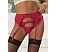 Eross portjartier Translucent XS/S Red