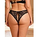 Eross slip Crotched S Black