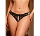 Eross slip Crotched S Black