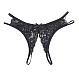 Eross slip Crotched L Black