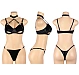 Eross set Velvet Cut M Black