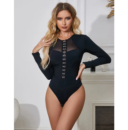 Eross body Front Hook M Black