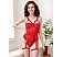 Eross body Slim Lace M/L Red