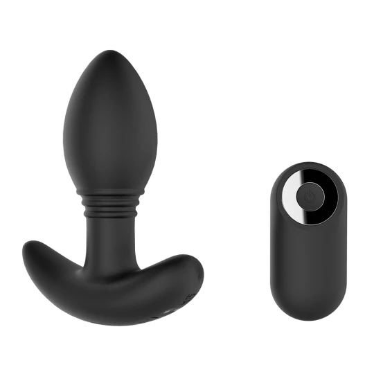 Vibrator Mira Remote Anal Plug Black