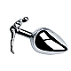 Dildo Humanoid M Silver