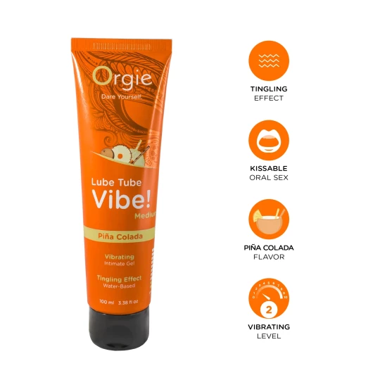 Lubrifiant Orgie Vibe Medium Pina Colada 100ml