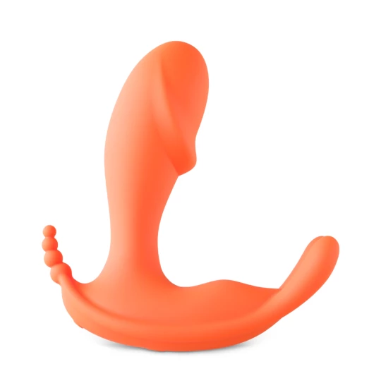 Vibrator Triple Stimulation Orange