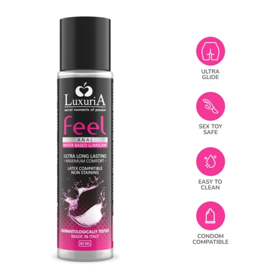 Lubrifiant Luxuria Feel Anal 60ml