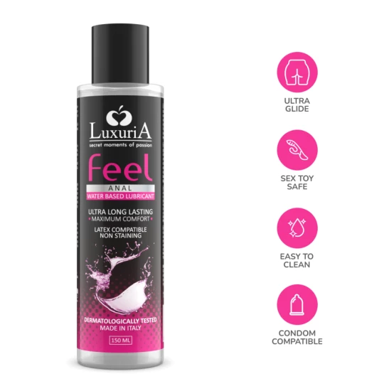 Lubrifiant Luxuria Feel Anal 150ml