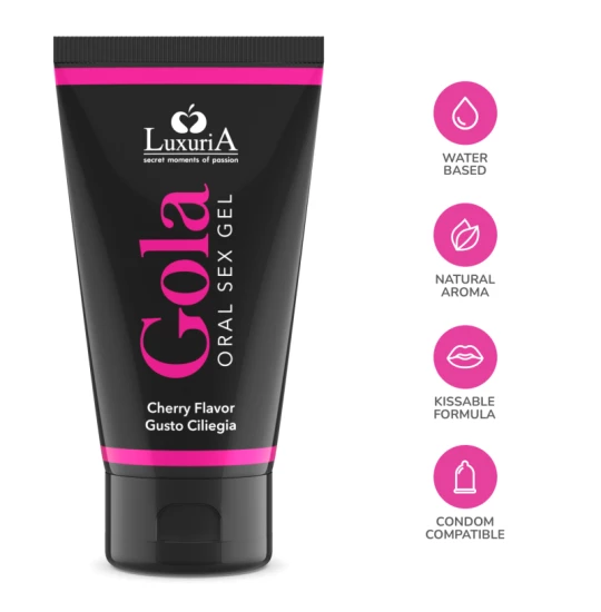 Lubrifiant Luxuria Gola Cherry 50ml