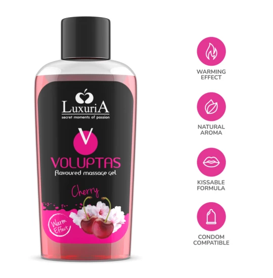 Gel masaj Luxuria Voluptas Cherry 100ml