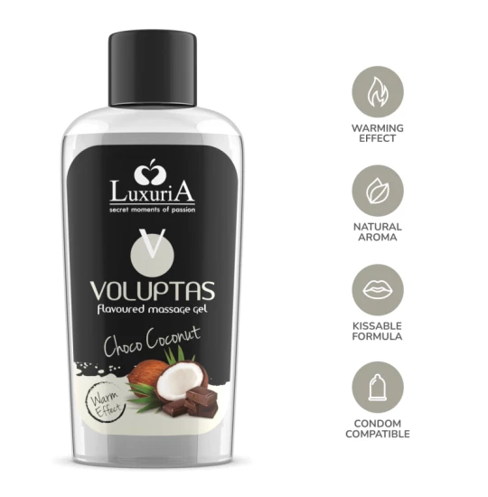 Gel masaj Luxuria Voluptas Coconut 100ml