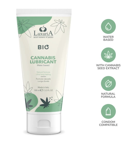 Lubrifiant Luxuria Bio Cannabis 100ml