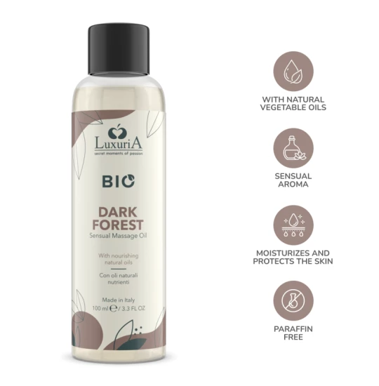 Ulei masaj Luxuria Bio Dark Forest 100ml