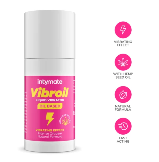 Ulei Intymate Vibroil Liquid Vibrator 15ml