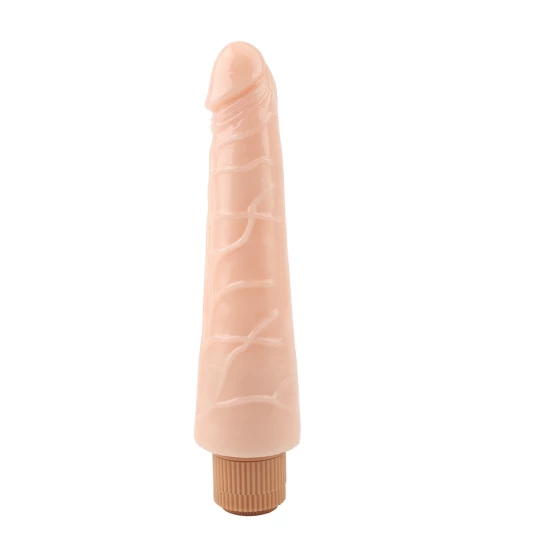 Vibrator Rosy Rubber Skin 23cm