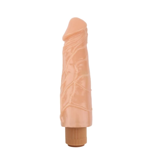 Vibrator Rosy Rubber Skin 23.5cm