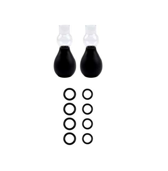 Pompa Rosy Nipple Sucker for Him Black