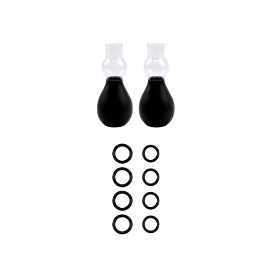 Pompa Rosy Nipple Sucker for Her Black