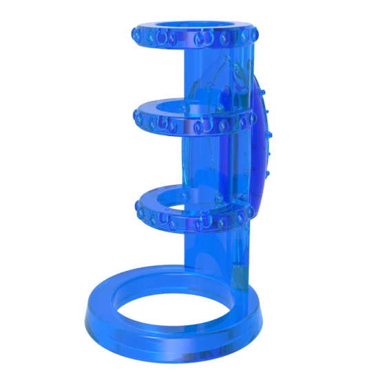 Manson Rosy Vibrating Cage Blue