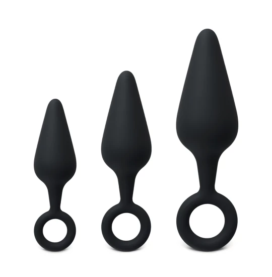 Set dildo Anal Probe Black