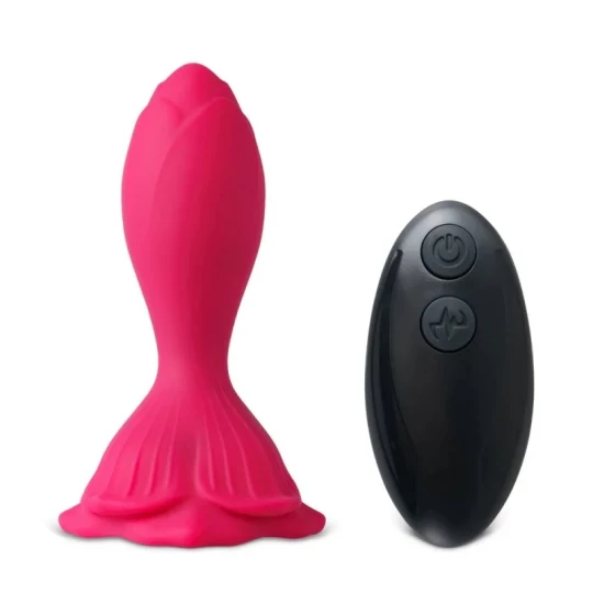 Vibrator anal Flower Magenta